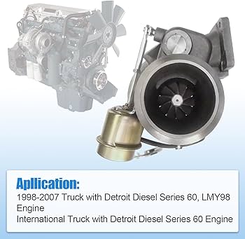 ta-co VANPERT 172743 Turbocharger K31 Turbo fit for Detroit Series